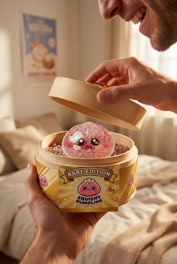 Unboxing de Galaxy Dumpling Squishy Rosa Kawaii