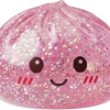 Glitter Dumpling Squishy Rosa Kawaii — squishy antiestrés slow-rise kawaii