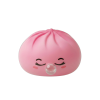 Dumpling Squishy Rare Blow Rosa — squishy antiestrés slow-rise kawaii