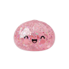 Dumpling Squishy Rose Sparkle Bubblegum — squishy antiestrés slow-rise kawaii