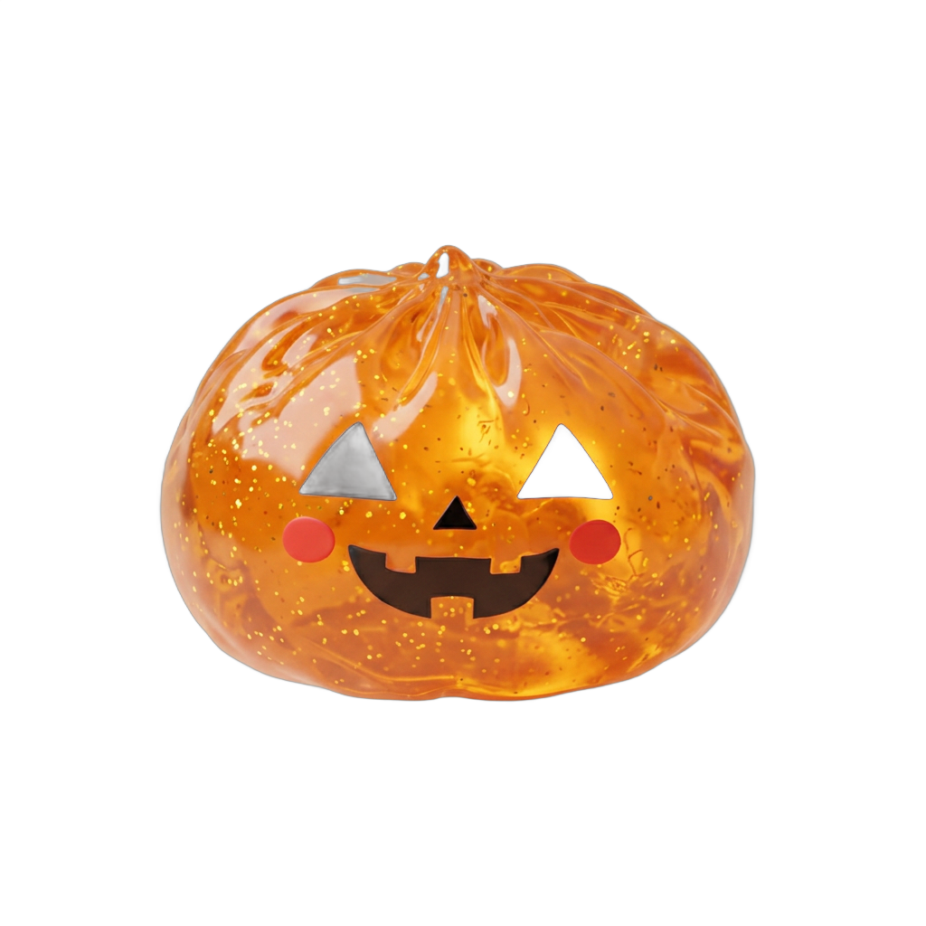 Squishy Dumpling Citrouille Halloween Luminoso — squishy antiestrés slow-rise