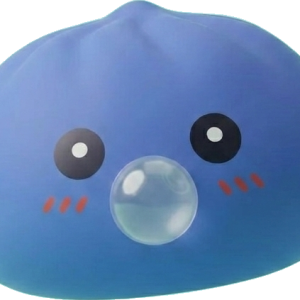 Dumpling Squishy Violeta Hinchado y Suave — squishy antiestrés slow-rise kawaii