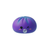 Dumpling Squishy Rare Blow Púrpura Cósmico — squishy antiestrés slow-rise kawaii