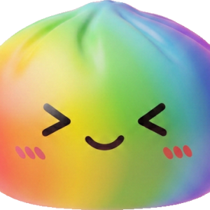 Rainbow Dumpling Squishy Multicolor Kawaii — squishy antiestrés slow-rise kawaii