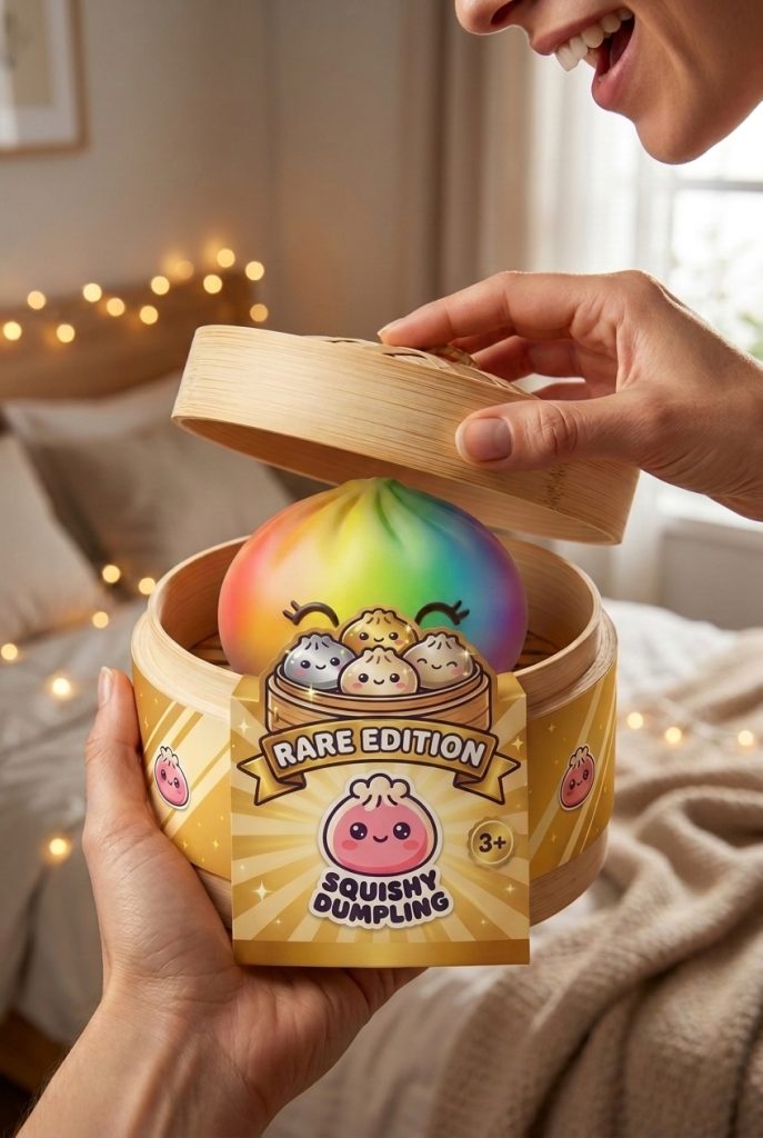 Unboxing de Rare Dumpling Squishy Arcoíris
