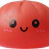 Dumpling Squishy Rojo Cereza — squishy antiestrés slow-rise kawaii