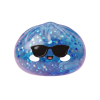 Sunglasses Dumpling Squishy Sparkle Azul — squishy antiestrés slow-rise kawaii