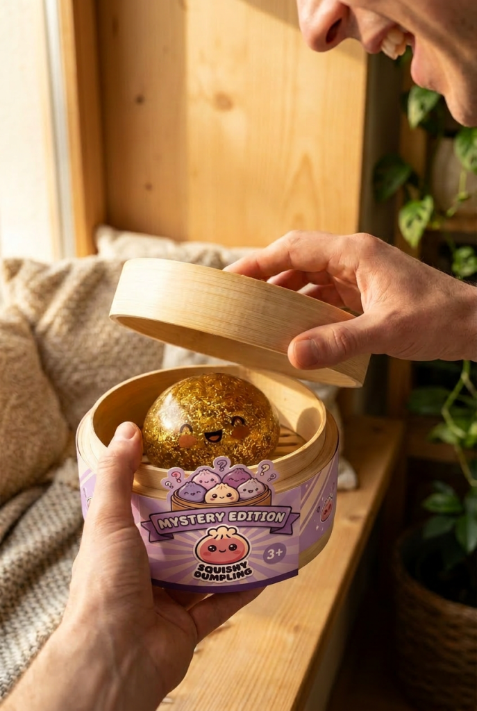 Unboxing de Squishy Bun Mystery Dumpling Sorpresa