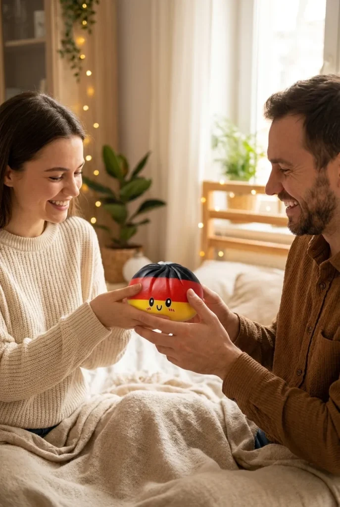 Flag Squishy Toy Dumpling Alemania de regalo