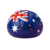 Flag Squishy Dumpling Australia — squishy antiestrés slow-rise kawaii