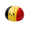 Squishy Dumpling Flag Bélgica — squishy antiestrés slow-rise kawaii