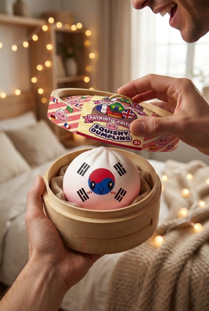Unboxing de Flag Squishy Dumpling Corea del Sur