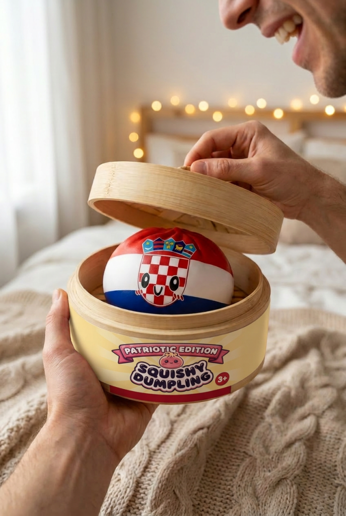 Unboxing de Flag Squishy Dumpling Croacia