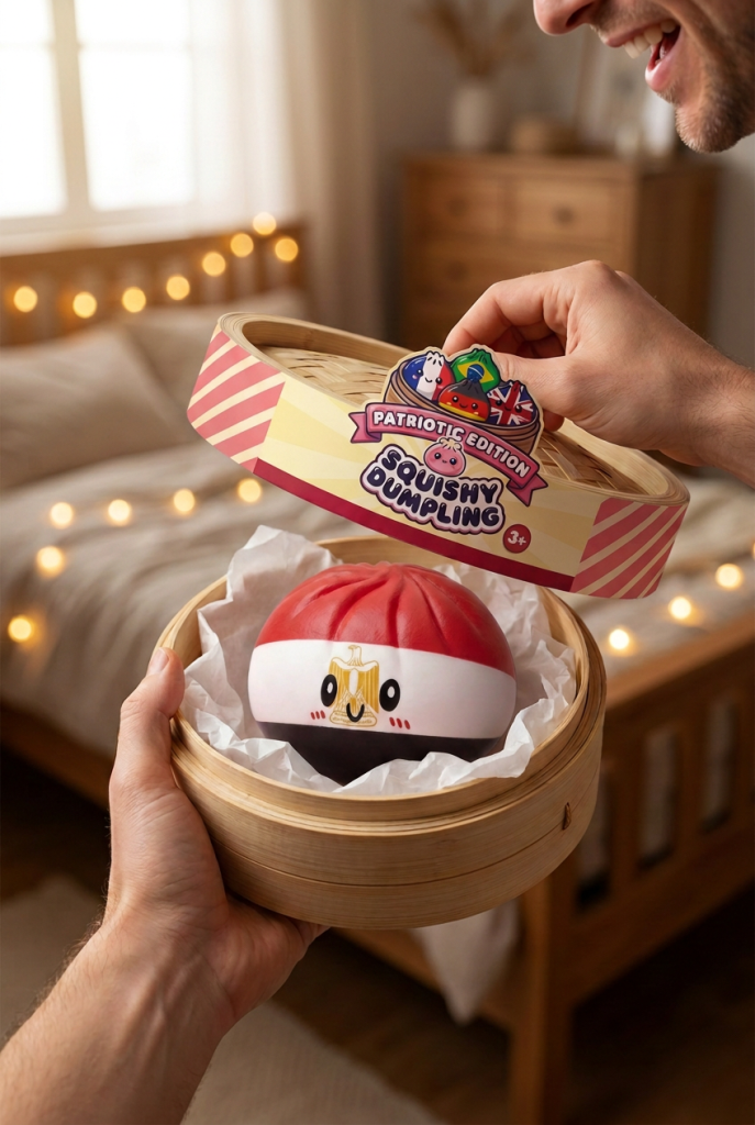 Unboxing de Flag Dumpling Squishy Egipto