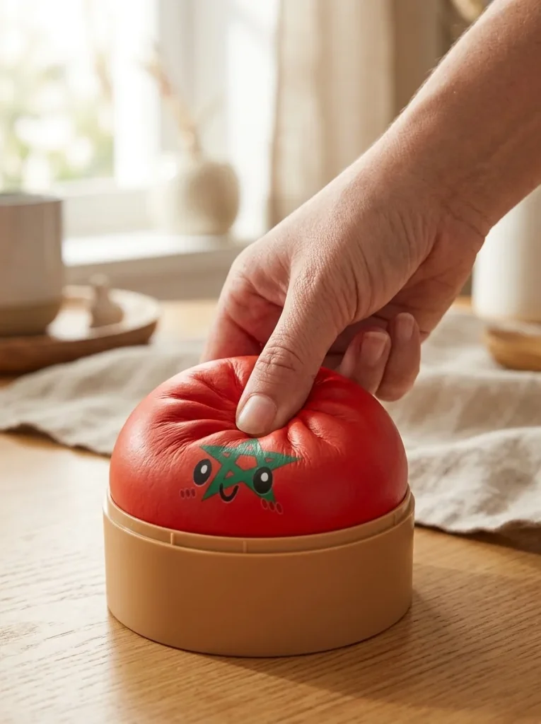 Flag Dumpling Squishy Marruecos apretado entre los dedos