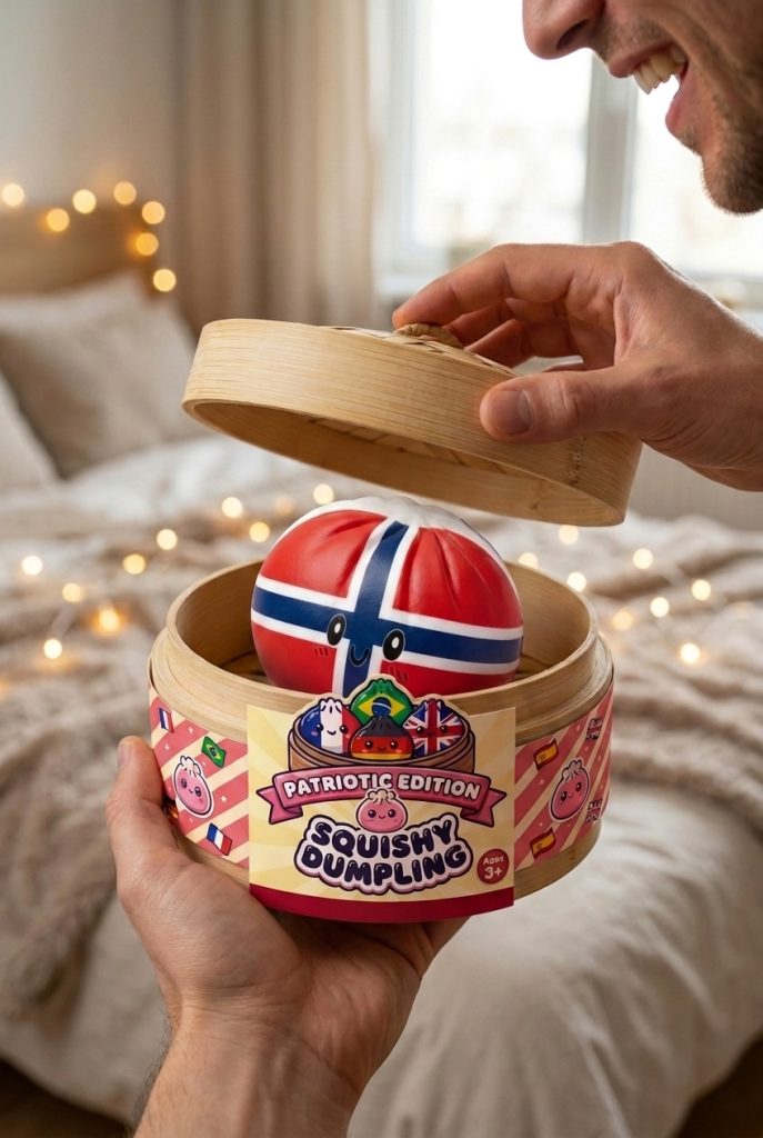 Unboxing de Flag Squishy Dumpling Noruega