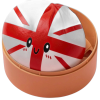 Flag Squishy Toy Dumpling Reino Unido — squishy antiestrés slow-rise kawaii