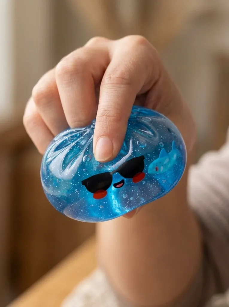 Dumpling Squishy Gafas de Sol Cool apretado entre los dedos
