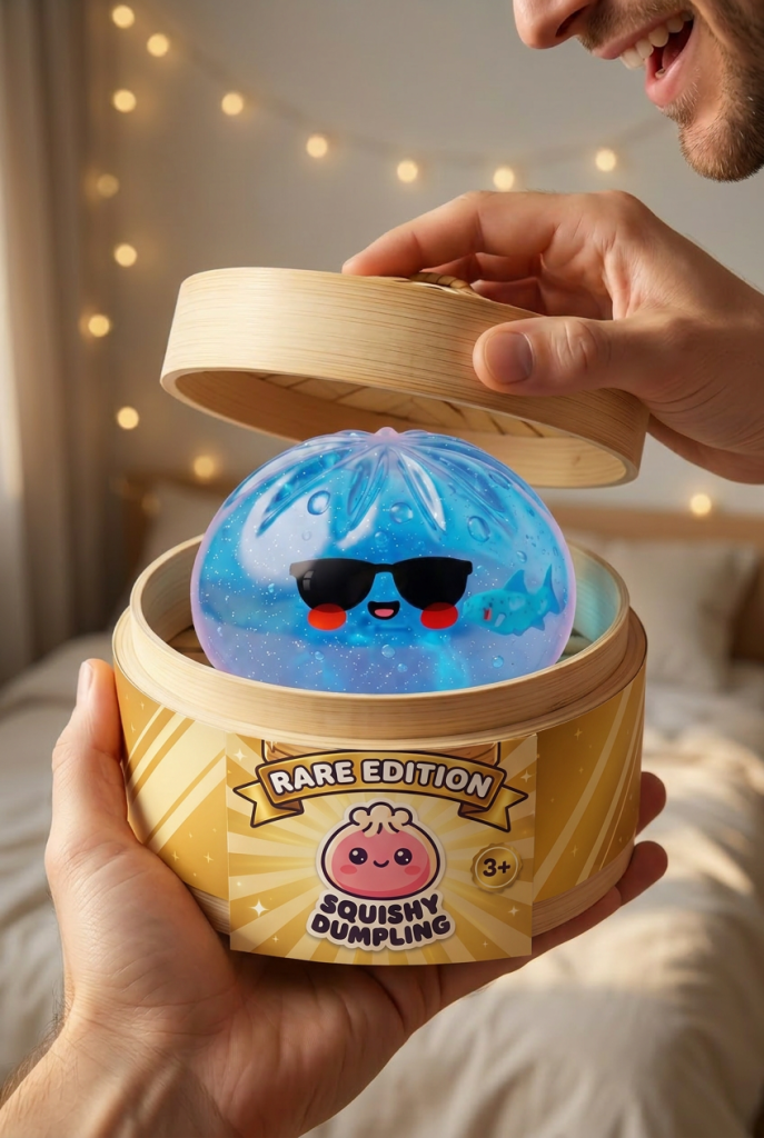Unboxing de Dumpling Squishy Gafas de Sol Cool