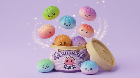 Mystery Dumpling Squishy Sorpresa Viral — squishy antiestrés slow-rise
