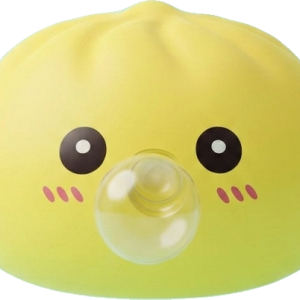 Jumbo Dumpling Squishy Amarillo Gigante — squishy antiestrés slow-rise kawaii