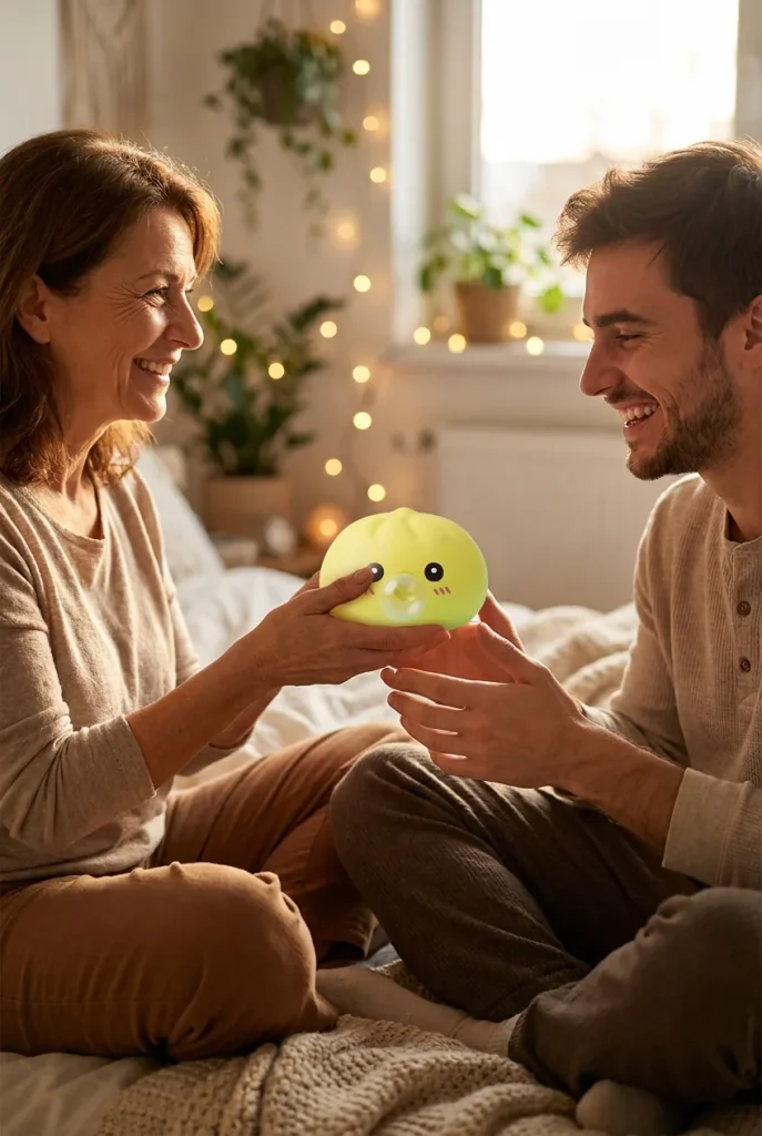 Jumbo Dumpling Squishy Amarillo Gigante de regalo