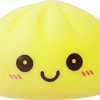 Dumpling Squishy Luz Nocturna Amarillo Sol — squishy antiestrés slow-rise kawaii