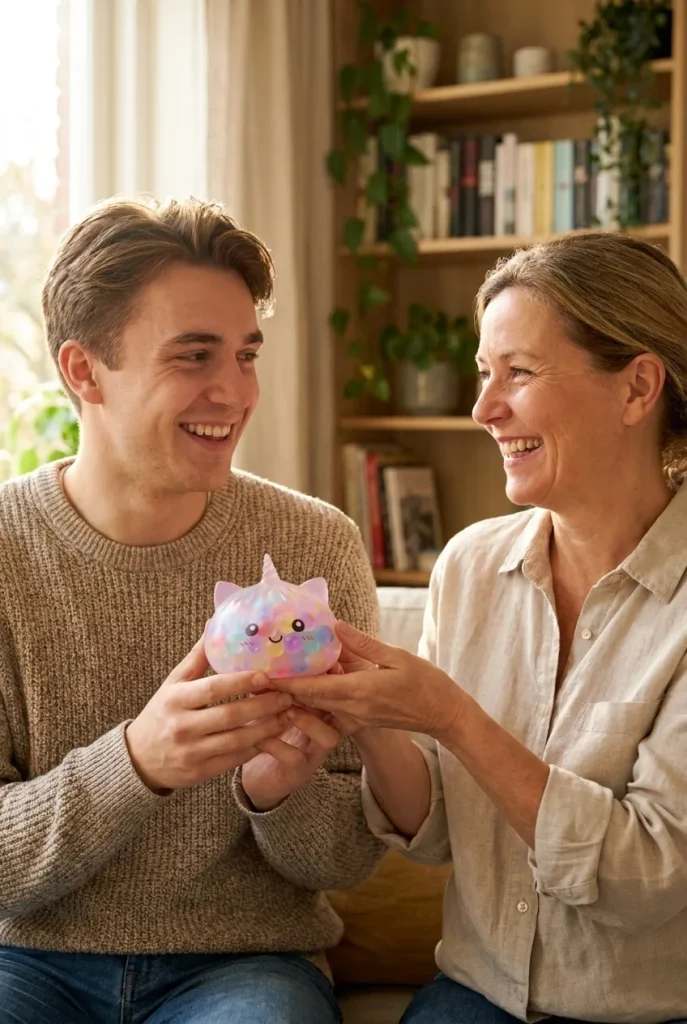 Squishy Dumpling Bubble Unicornio Pastel de regalo