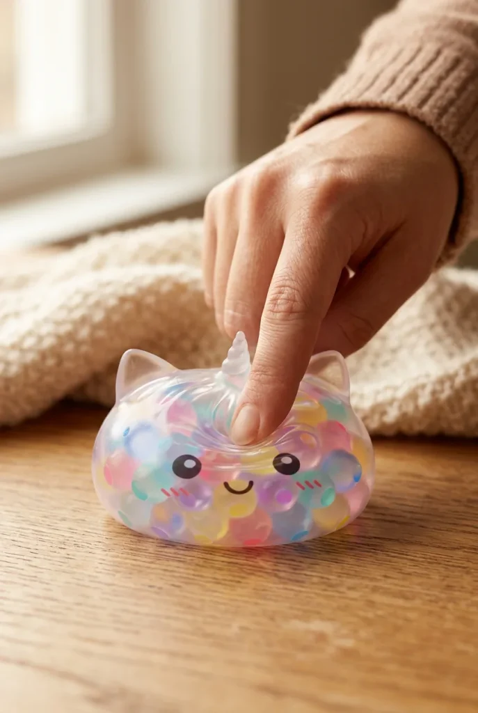 Squishy Dumpling Bubble Unicornio Pastel apretado entre los dedos