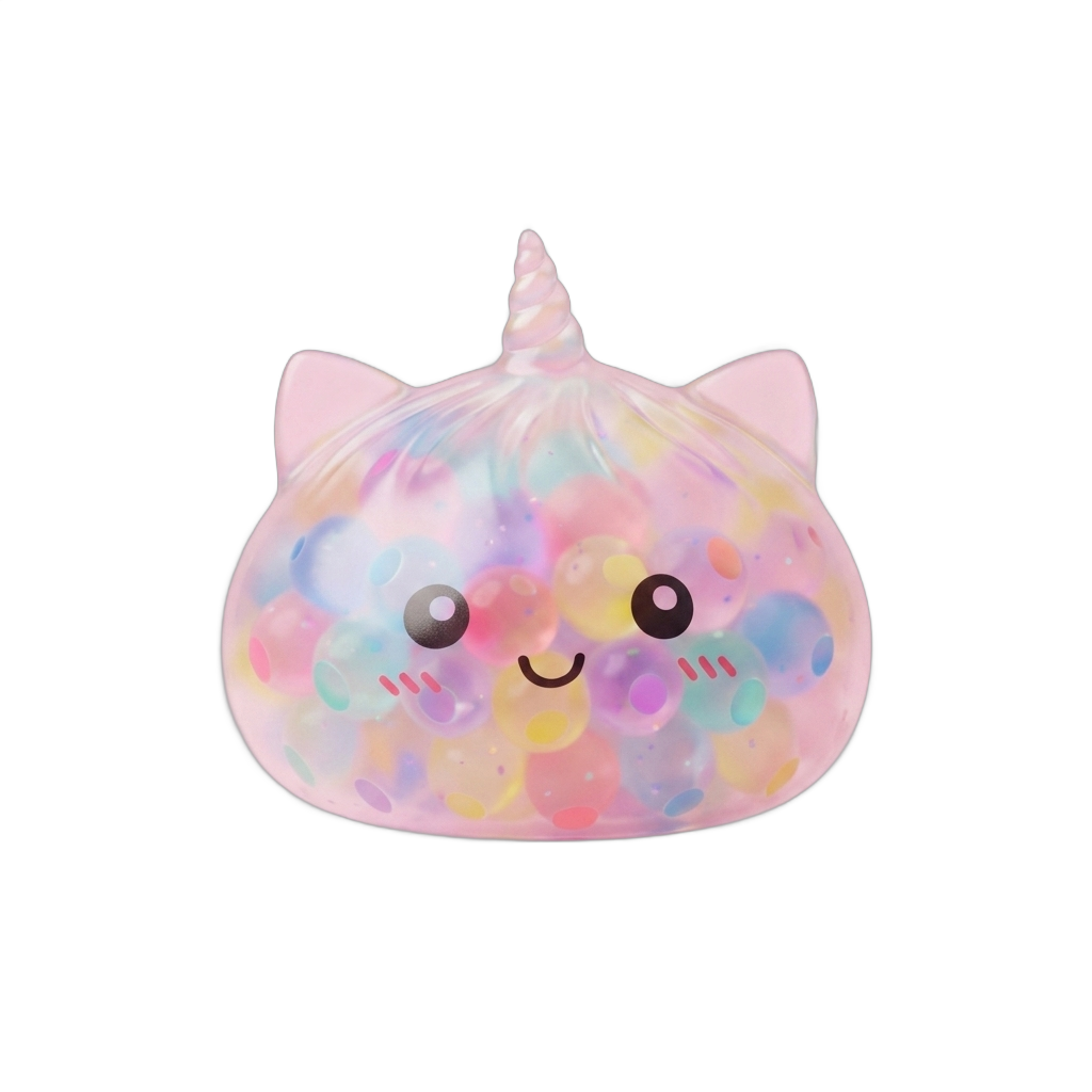 Squishy Dumpling Bubble Unicornio Pastel — squishy antiestrés slow-rise