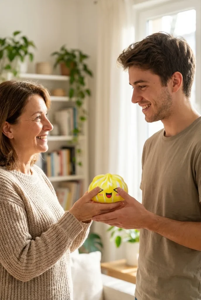 Squishy Dumpling Mystery Happy Faces Sorpresa de regalo