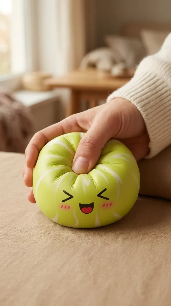 Squishy Dumpling Mystery Happy Faces Sorpresa apretado entre los dedos