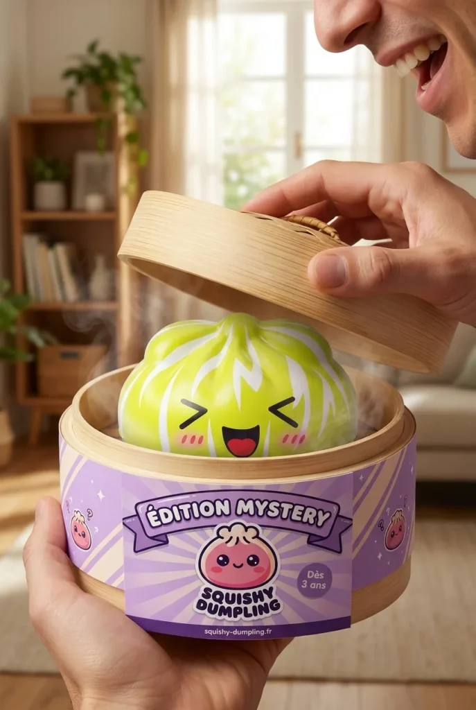 Unboxing de Squishy Dumpling Mystery Happy Faces Sorpresa