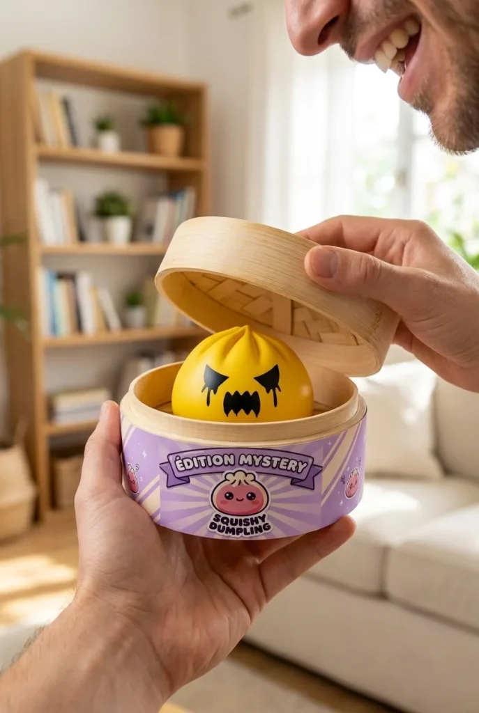 Unboxing de Squishy Dumpling Fantasma Mystery