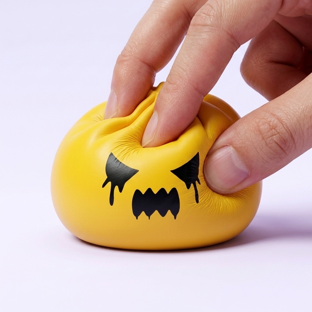 Squishy Dumpling Fantasma Mystery apretado, material squishy