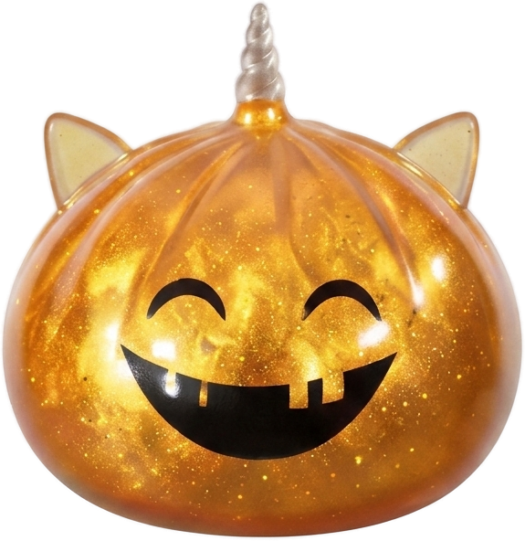 Dumpling Squishy Mystery Halloween Unicornio Cornudo — squishy antiestrés slow-rise