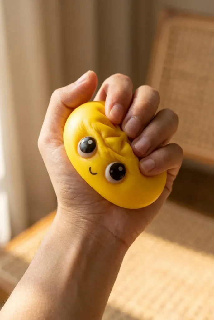 Dumpling Squishy Mystery Pop Ojos Grandes apretado entre los dedos