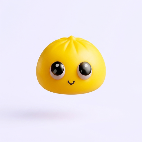 Dumpling Squishy Mystery Pop Ojos Grandes — el squishy raro de la caja sorpresa