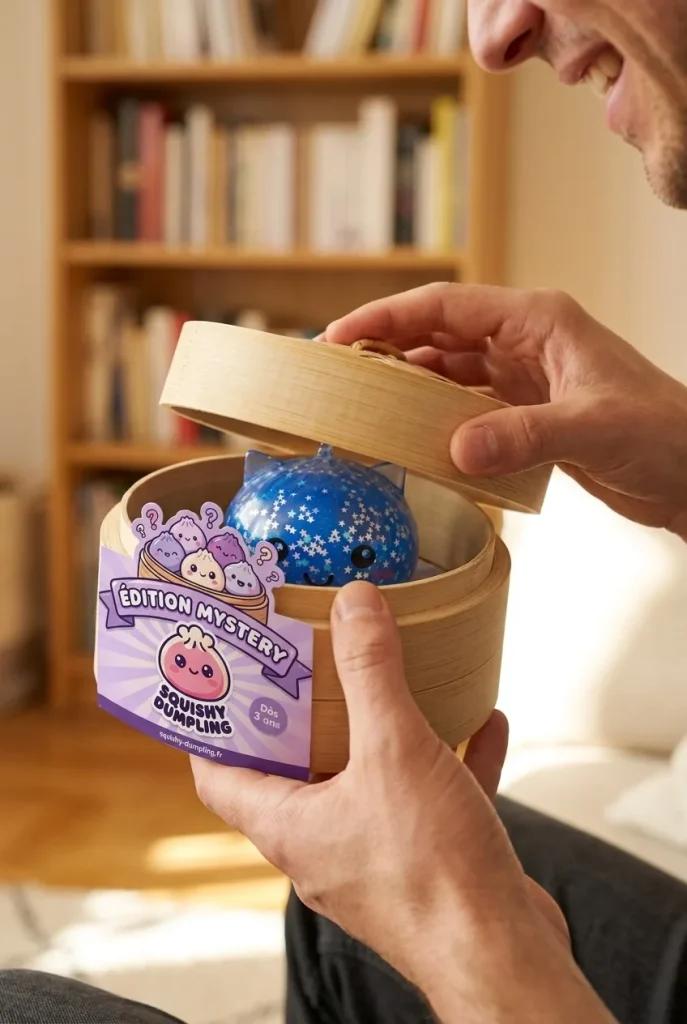 Unboxing de Squishy Dumpling Unicornio Mystery Glitter