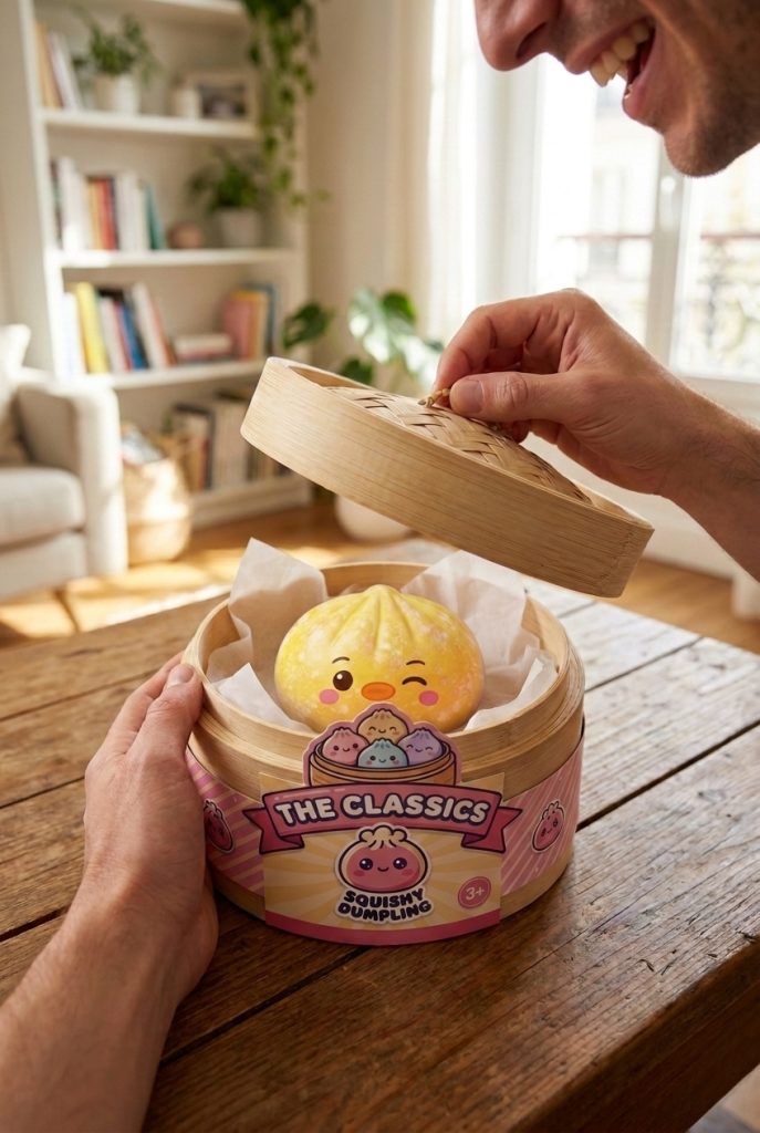 Unboxing de Squishy Dumpling Pingüino Amarillo Mantequilla