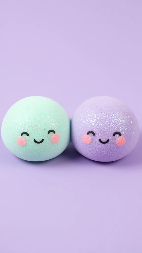 3. Estética kawaii pastel y brillo: contenido que pide ser compartido