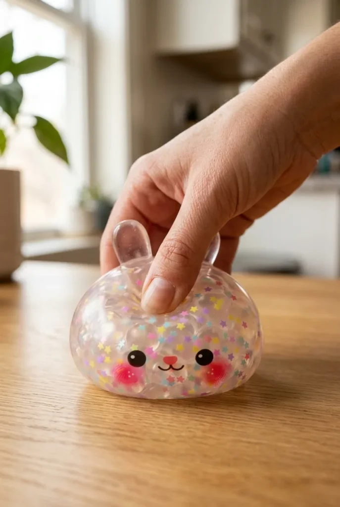 Bunny Dumpling Squishy Burbuja apretado entre los dedos