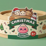 Caja Squishy Dumpling Christmas Edition