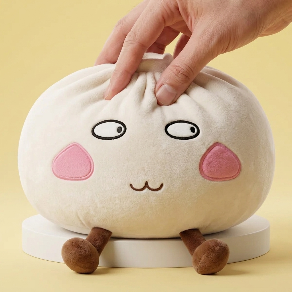 Squishy Dumpling Giant Orgulloso apretado, material squishy