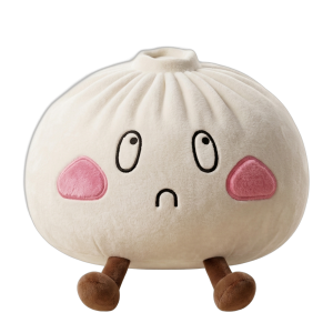 Dumpling Squishy Gigante Triste — squishy antiestrés slow-rise