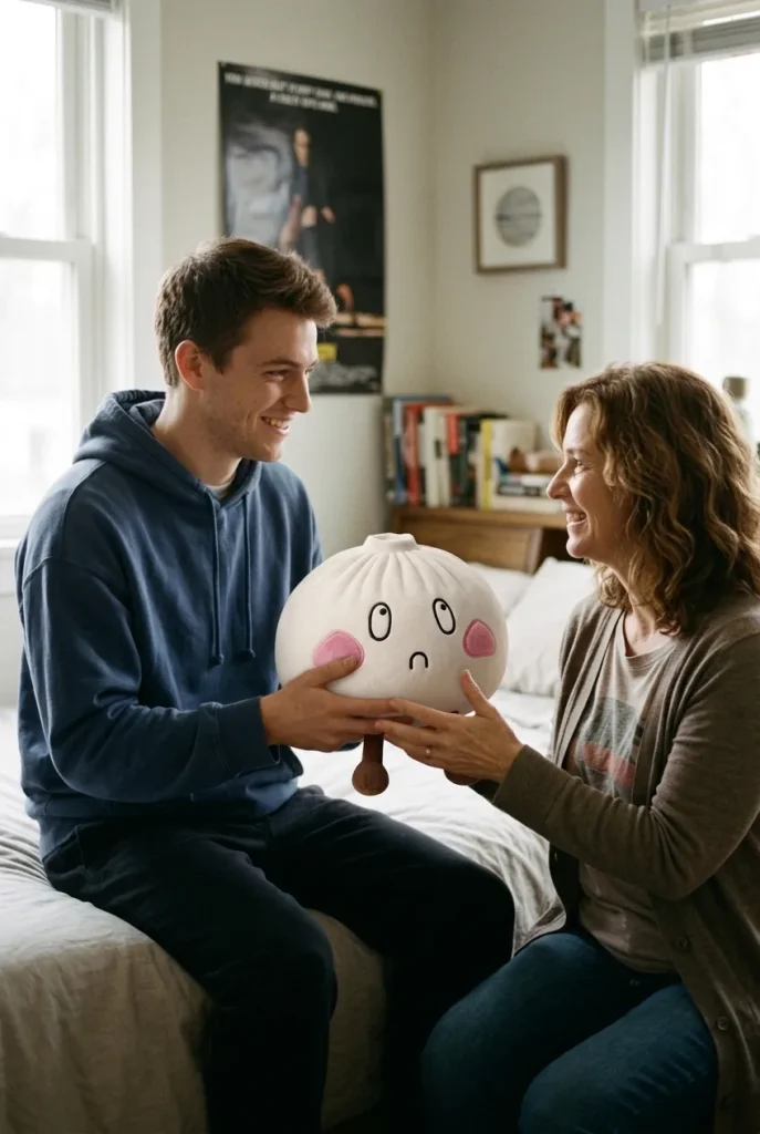 Dumpling Squishy Gigante Triste de regalo