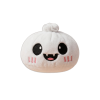 Skeleton Dumpling Squishy Halloween Sonriente — squishy antiestrés slow-rise