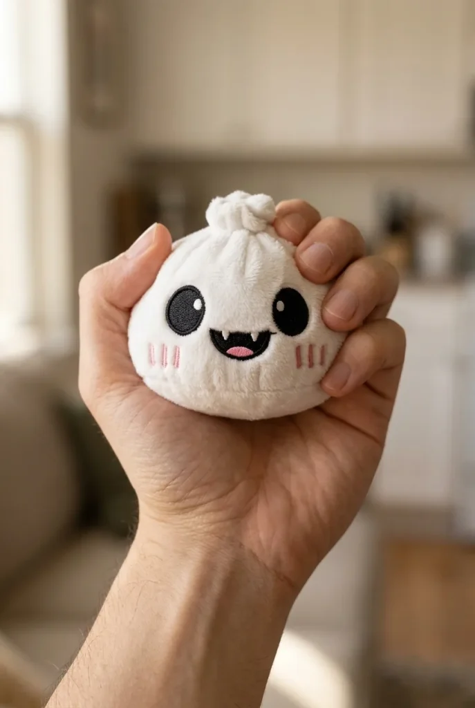 Dumpling Squishy Fantasma Halloween Luna apretado entre los dedos
