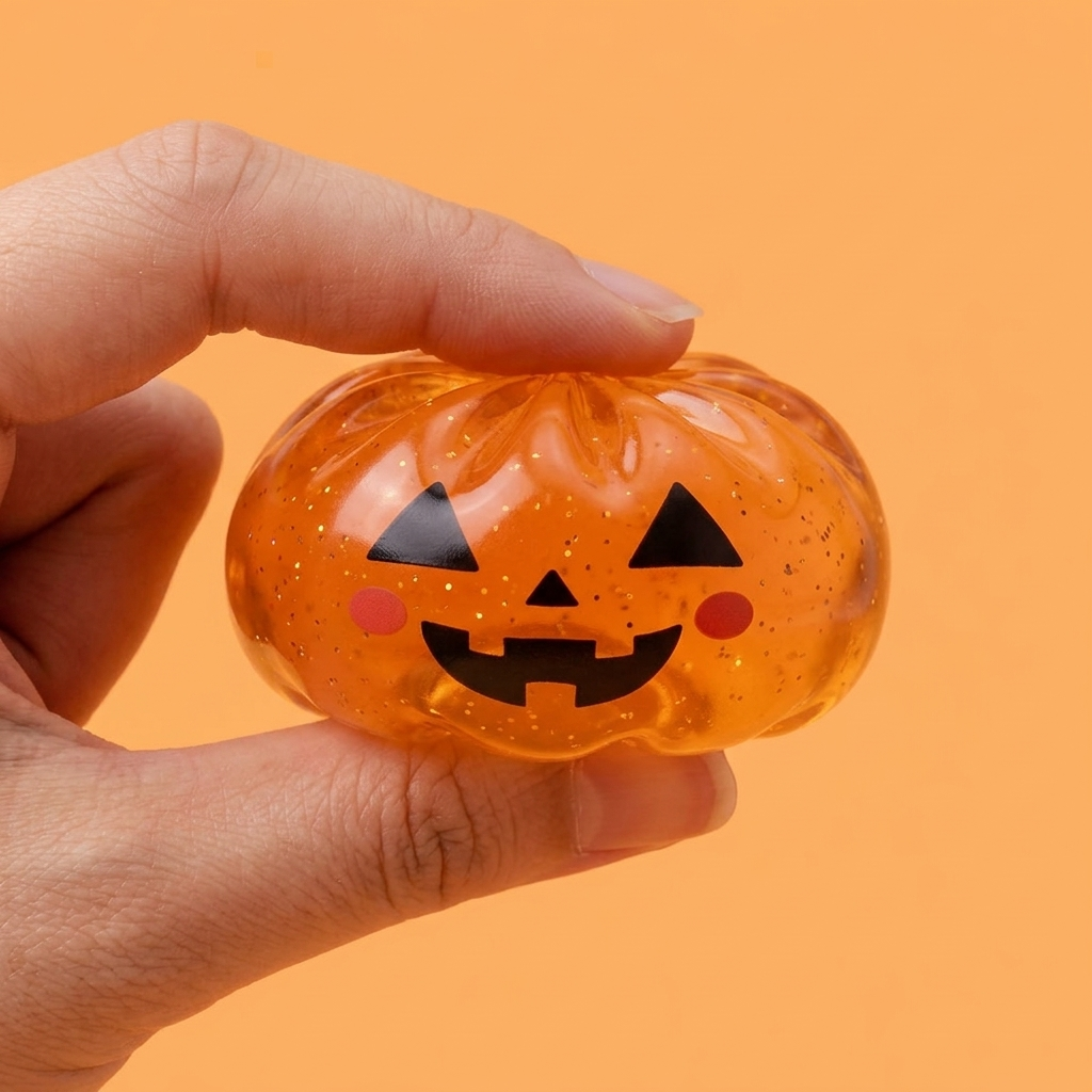 Squishy Dumpling Halloween Pack de 8 apretado, material squishy