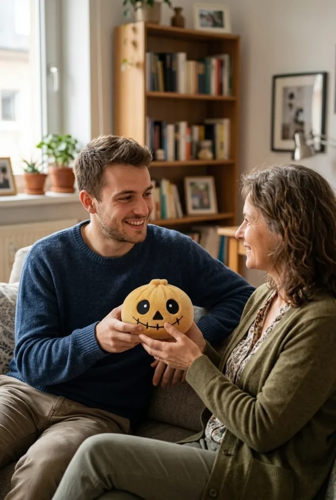 Skeleton Dumpling Squishy Halloween Sonriente de regalo